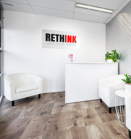 rethink tattoo removal-clinic-reception rethink tattoo removal-clinic-reception